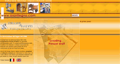 Desktop Screenshot of oranilegno.com